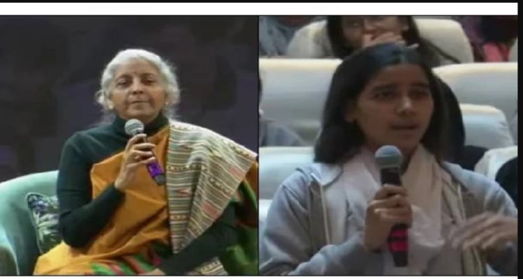 Why Finance Minister wanted to hug this ALLEN girl? To know more - Watch the video