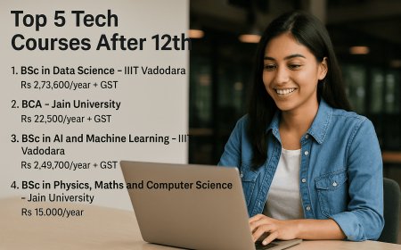 Top 5 Tech Courses After 12th That Can Launch Your Career Early