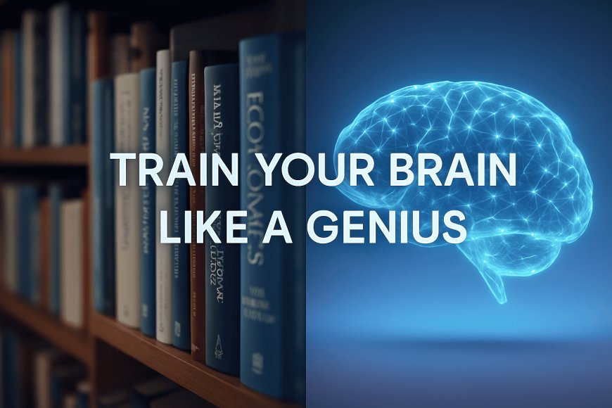 Train Your Brain Like a Genius: 6 Best Books For Memory You Need Right Now