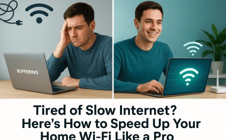 Tired of Slow Internet? Here’s How to Speed Up Your Home Wi-Fi Like a Pro