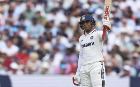 Shubman Gill Makes History at Edgbaston