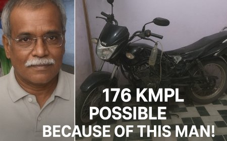 Meet the Indian Inventor Behind the 176 Km/Litre Six-Stroke Engine