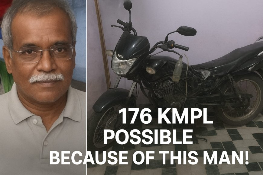 Meet the Indian Inventor Behind the 176 Km/Litre Six-Stroke Engine