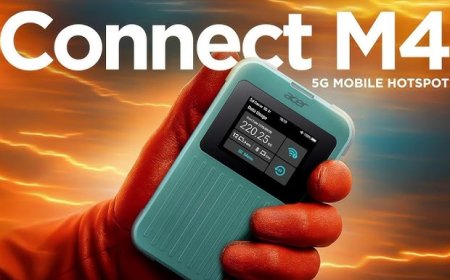 Acer Connect M4 5G: The Smart Portable Wi-Fi Solution