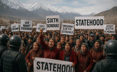 Leh Protests: Deadly Clashes Over Statehood and Sixth Schedule