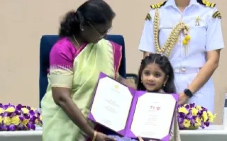 4-Year-Old Treesha Thosar Makes History at National Film Awards