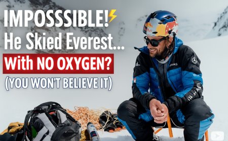 Andrzej Bargiel Makes History: First-Ever Ski Down of Everest Without Oxygen