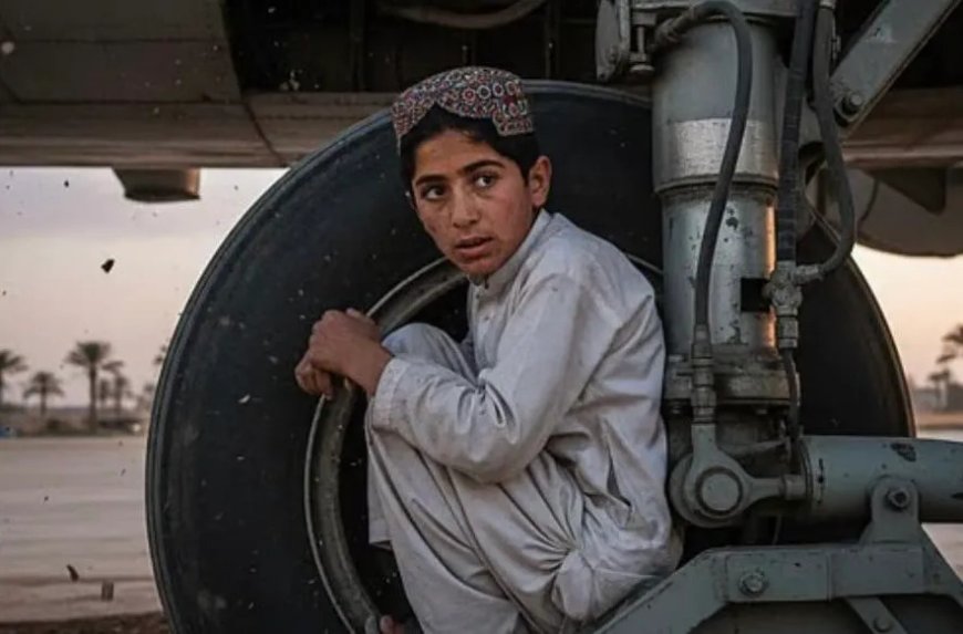 Miracle in the Sky: Afghan Boy Survives Flight Inside Plane Wheels!