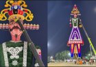 Dussehra 2025: Jaipur’s Ravanas Collapse in Rain, Kota’s 215-Foot Giant Stands Strong