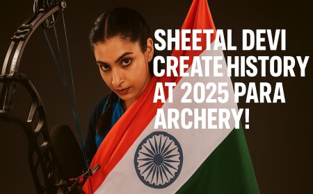 Sheetal Devi Makes History: Wins World Para Archery Championship 2025