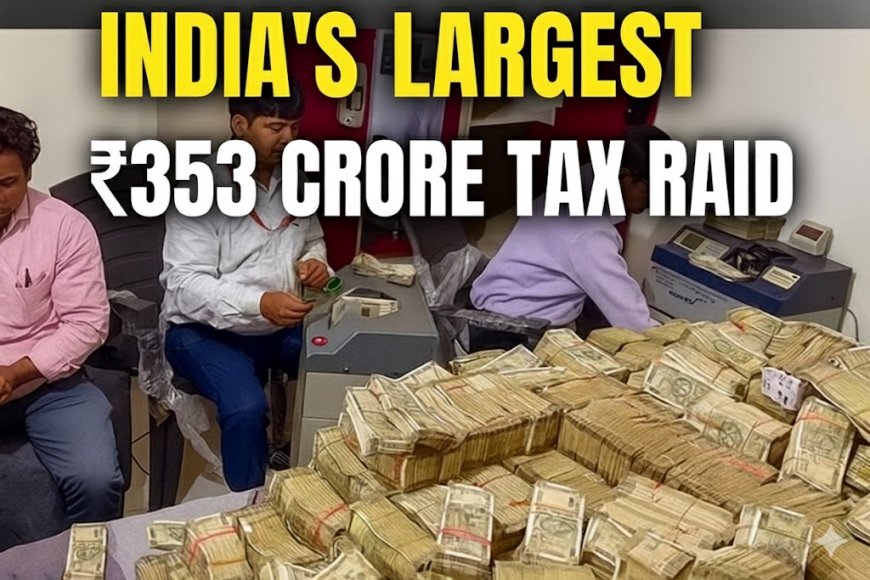 India’s Biggest Income Tax Raid: Rs 353 Crore Seized from Boudh Distilleries