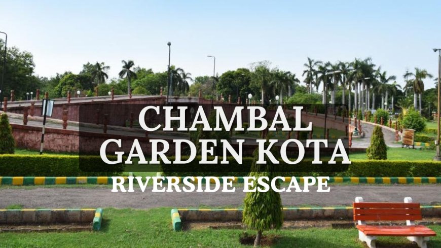 Chambal Garden Kota: A Perfect Riverside Escape for Nature Lovers