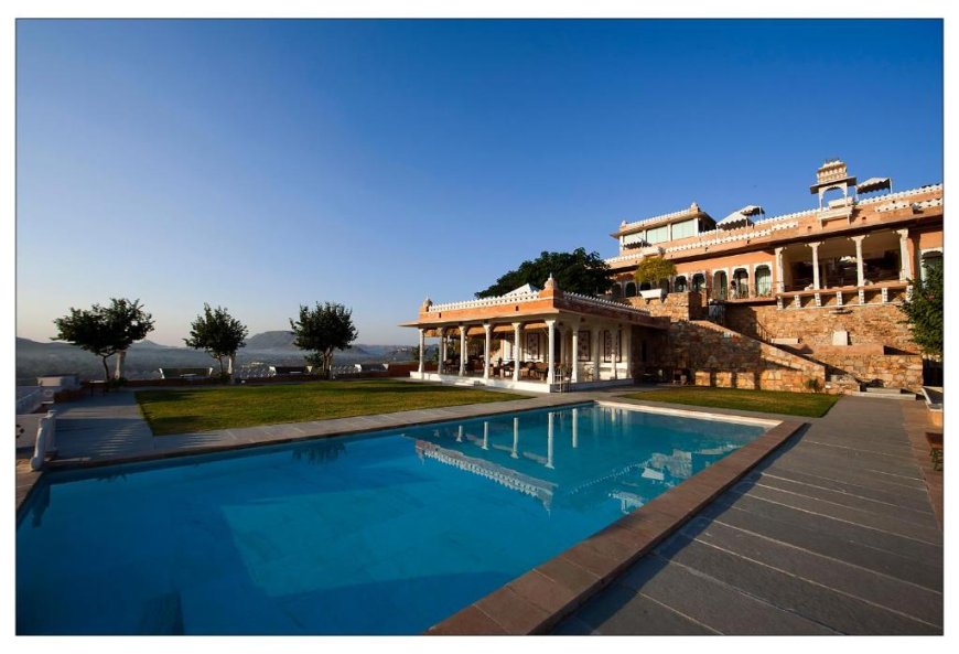 Fateh Garh - heritaged plunge pool architecture