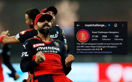 Royal Challengers Bengaluru Hits 20M on Instagram: How RCB Became the Most Followed IPL Team in 2025