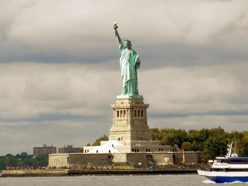 Ellis Island and Liberty Statue