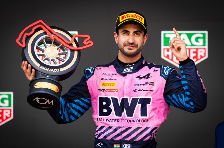 Kush Maini Becomes First Indian to Win F2 Race at Monaco – A Proud Moment for India