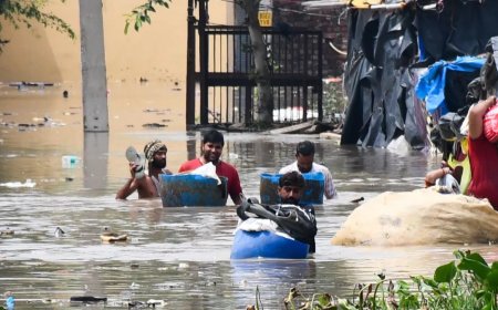 Delhi Flood Alert: Yamuna River Crosses Danger Mark, Rain Brings NCR to a Standstill