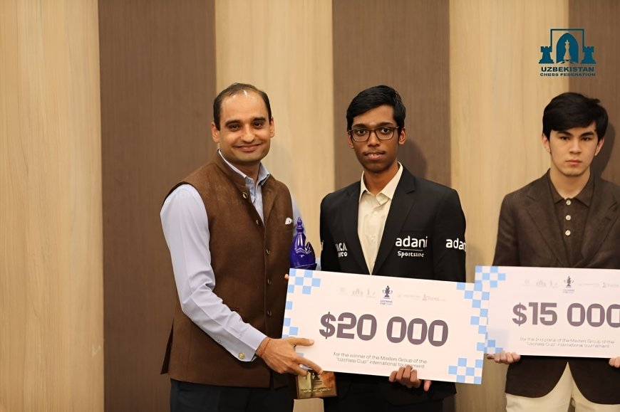 Praggnanandhaa Becomes India’s No. 1 Chess Player after UzChess 2025 Victory
