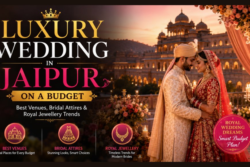Luxury Wedding in Jaipur on a Budget: Best Venues, Bridal Attires & Royal Jewellery Trends in 2026