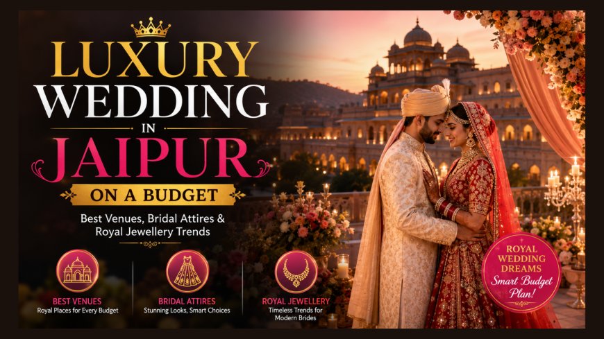 Luxury Wedding in Jaipur on a Budget: Best Venues, Bridal Attires & Royal Jewellery Trends in 2026