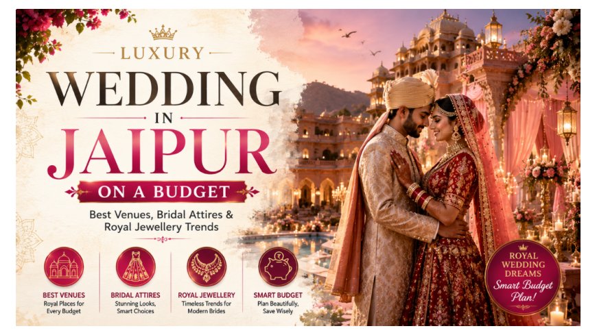 Luxury Wedding in Jaipur on a Budget: Best Venues, Bridal Attires & Royal Jewellery Trends in 2026