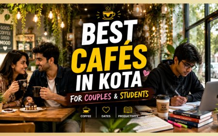 Best Couple-Friendly Cafés & Study Spots in Kota (2026 Guide): Perfect for Dates, Coffee & Productivity