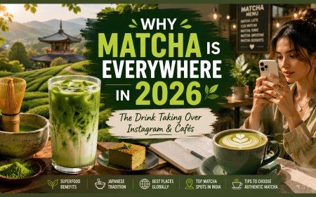 Why Everyone Is Drinking Matcha in 2026: The Green Tea Trend Taking Over Instagram, Cafés & Wellness Culture