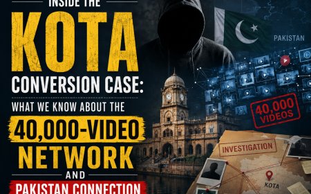 Inside the Kota Conversion Case: What We Know About the 40,000-Video Network and Pakistan Connection