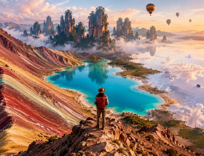 25 Places on Earth That Look Too Unreal to Be Real (And You Can Actually Visit Them)