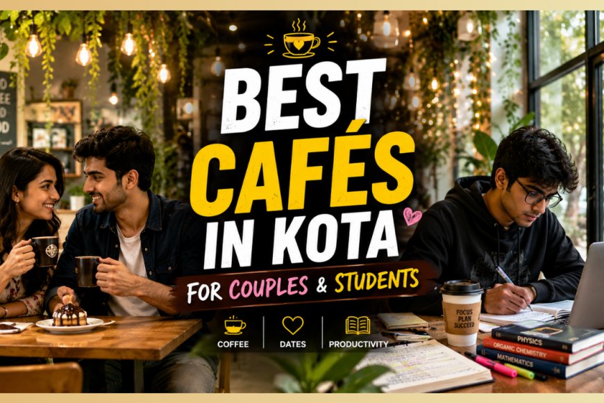 Best Couple-Friendly Cafés & Study Spots in Kota (2026 Guide): Perfect for Dates, Coffee & Productivity