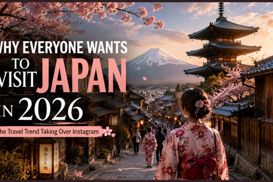 Why Everyone Wants to Visit Japan in 2026: The Travel Trend Taking Over Instagram