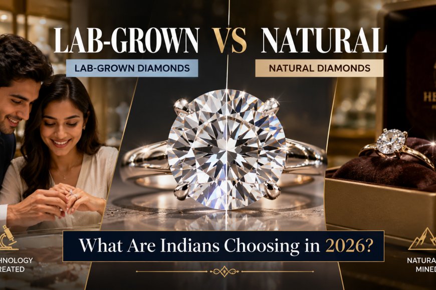 Lab-Grown Diamonds vs Natural Diamonds: What Are Indians Choosing in 2026?
