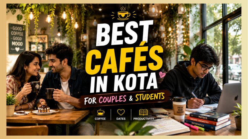 Best Couple-Friendly Cafés & Study Spots in Kota (2026 Guide): Perfect for Dates, Coffee & Productivity