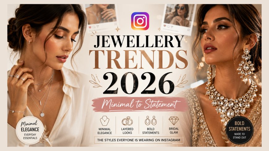 Jewellery Trends Taking Over Instagram in 2026: From Minimal Elegance to Bold Statement Pieces