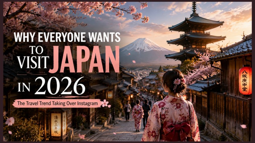 Why Everyone Wants to Visit Japan in 2026: The Travel Trend Taking Over Instagram