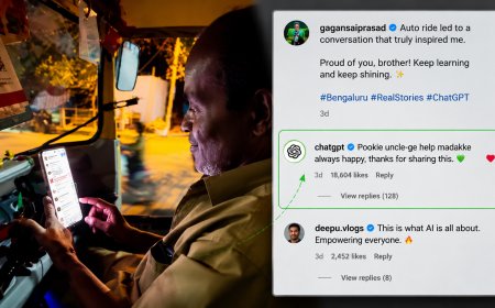 How a Bengaluru Auto Driver Used ChatGPT to Transform His Life - And Got a Special Response From OpenAI