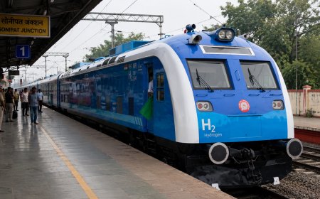 India's First Hydrogen-Powered Train Is Here: Marks a New Era of Clean and Sustainable Rail Transport