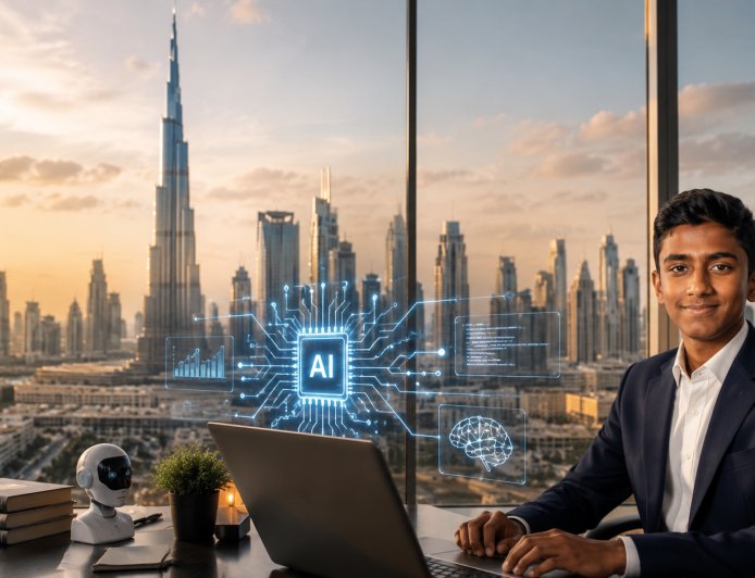 Meet Jainam Jain: The 14-Year-Old AI Startup Founder Operating From the Burj Khalifa