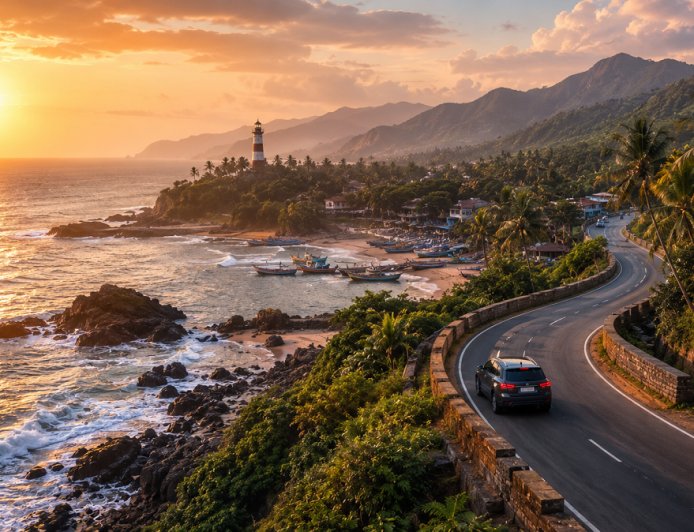 8 Most Scenic Coastal Road Trips in India You Need to Experience at Least Once