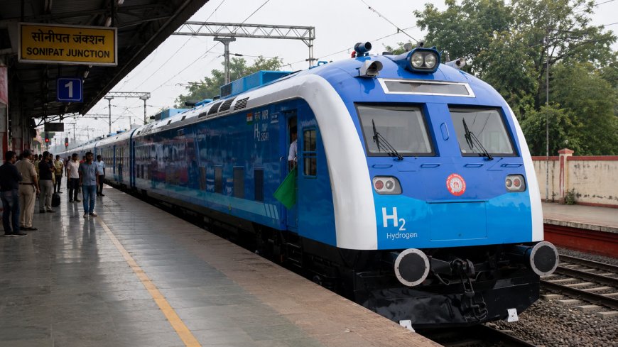 India's First Hydrogen-Powered Train Is Here: Marks a New Era of Clean and Sustainable Rail Transport