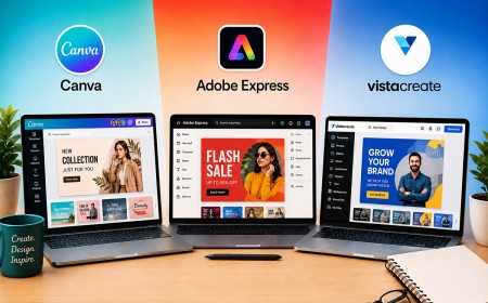 Canva vs Adobe Express vs VistaCreate: Which Design Tool Is Best for Social Media?