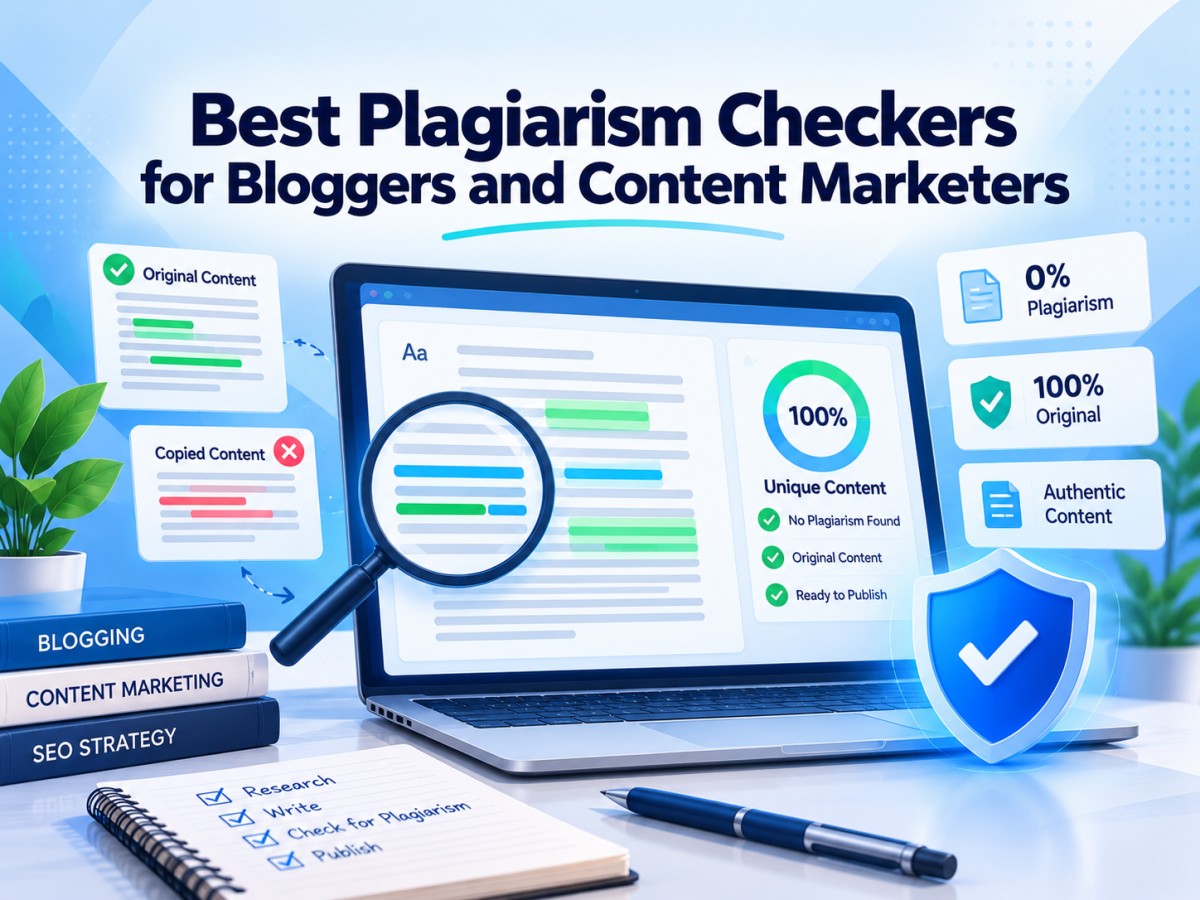 Best Plagiarism Checkers for Bloggers and Content Marketers