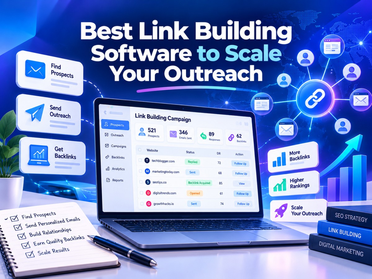 Best Link Building Software to Scale Your Outreach