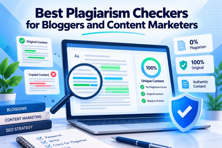 Best Plagiarism Checkers for Bloggers and Content Marketers